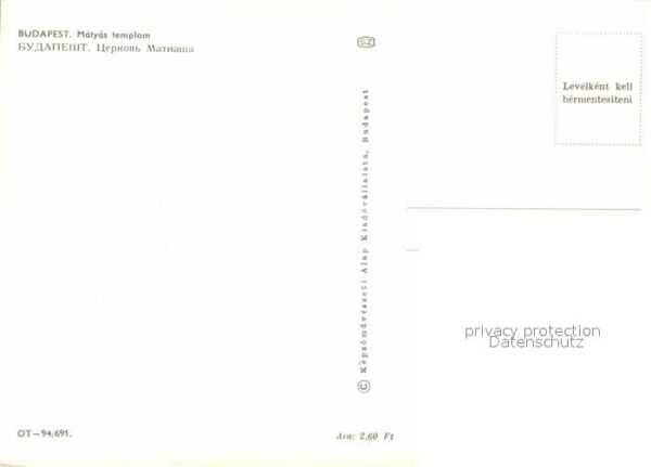 Budapest Matyas Templom – Bild 2