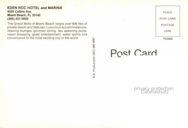 Miami Beach Eden Roc Hotel and Marina – Bild 2