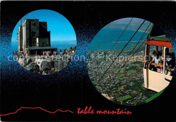 Cape Town Kaapstad Kapstadt An aerial cableway enables visitors to