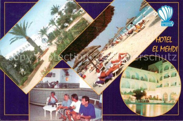 Mahdia Hotel El Mehdi Strand Reception Pool
