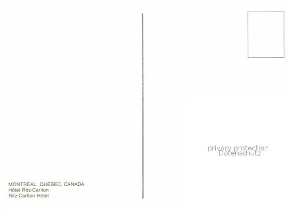 Montreal Quebec Ritz Carlton Hotel – Bild 2