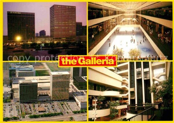 Houston  Texas USA Multi view of the Galleria Complex