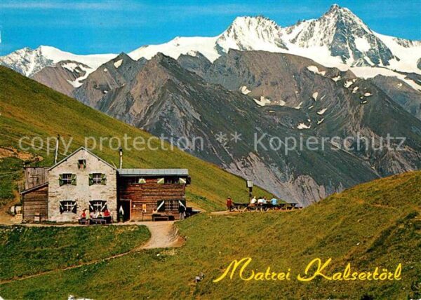 Matrei Osttirol Kalsertörl mit Grossglockner