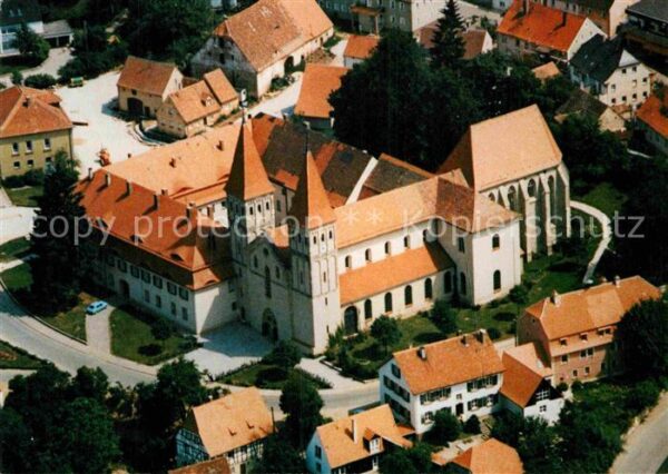 Heidenheim Brenz Fliegeraufnahme Münster ehem Benediktin