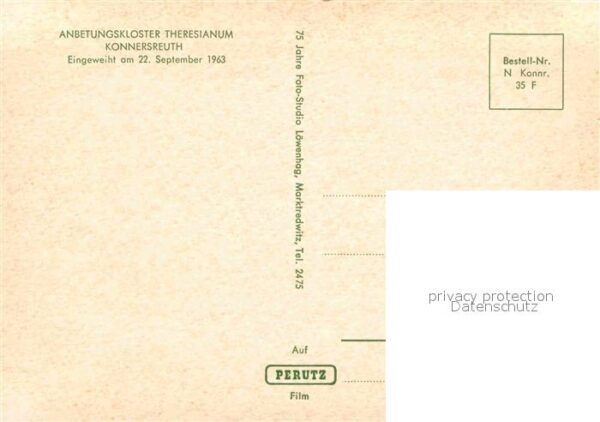 Konnersreuth Oberpfalz Anbetungskloster Theresianum – Bild 2