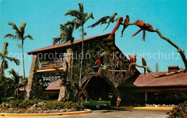 Miami Florida Unusual Entrance Parrot Jungle