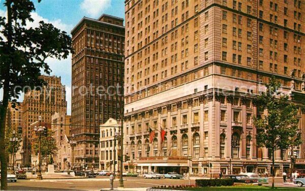 Detroit Michigan Sheraton-Cadillac Hotel