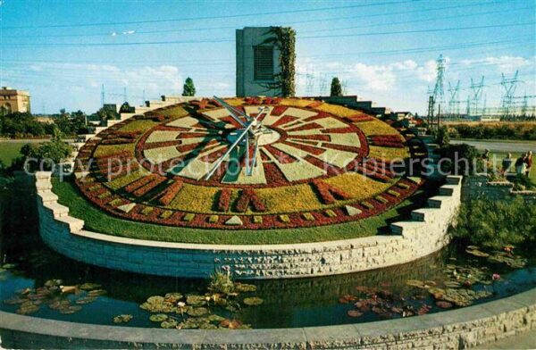 Ontario Canada Hydros Floral Clock