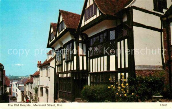 Rye East Sussex Old Hospital Mermaid Street