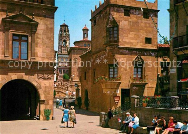 Barcelona Cataluna Pueblo Espanol