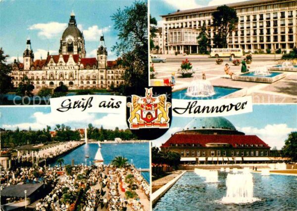 Hannover Schloss Brunnen