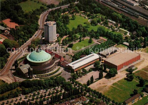 Hannover Fliegeraufnahme Stadthalle Hotel Am Sta