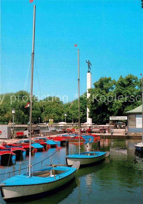 Hannover Maschsee Boot Säule