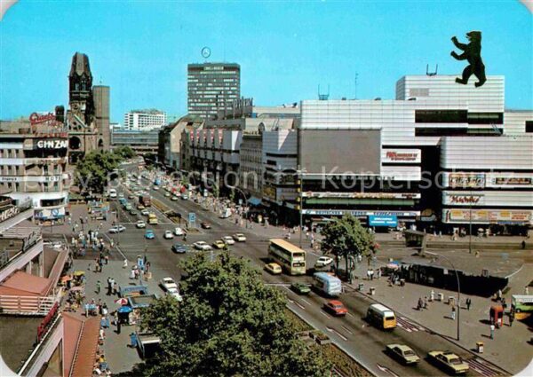 Berlin Kurfürstendamm Cafe Kranzler Kaiser-Wil