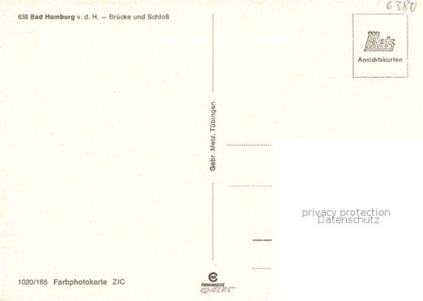 Bad Homburg Brücke Schloss – Bild 2