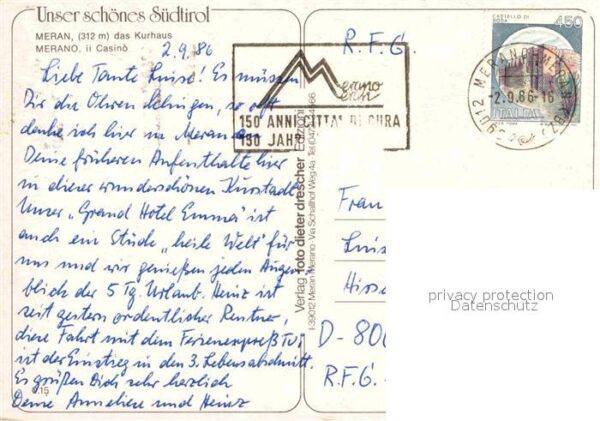 Meran Merano Kurhaus – Bild 2
