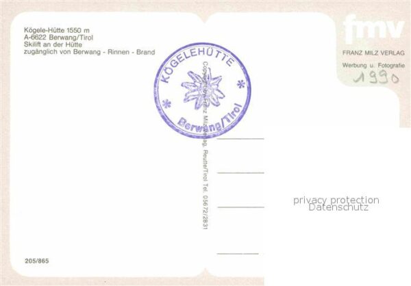 Berwang Tirol Kögele-Hütte – Bild 2