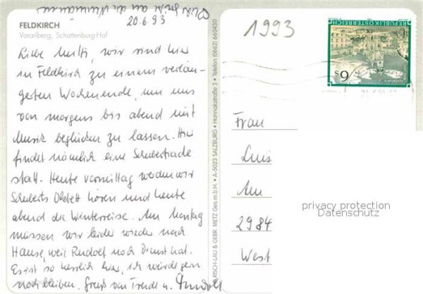 Feldkirch Vorarlberg Schattenburg-Hof – Bild 2