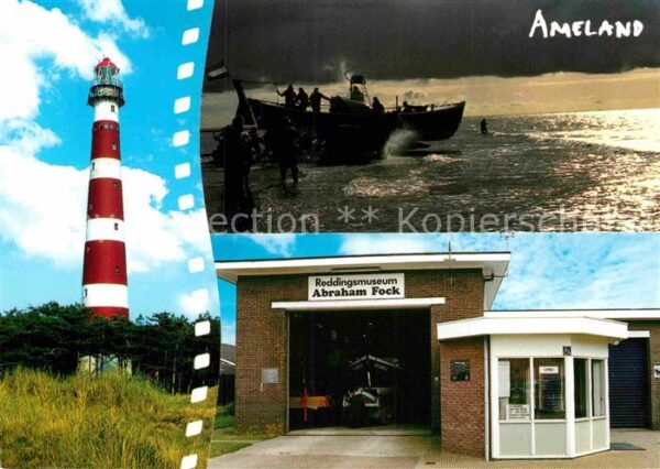 Ameland Reddingsmuseum Abraham Fock Leuchtturm