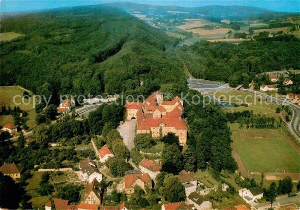 Bad Iburg Fliegeraufnahme Schloss