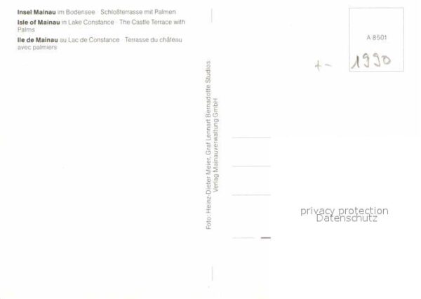 Mainau Schlossterrasse – Bild 2