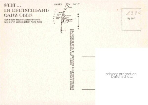 Wenningstedt Sylt Schmucke Häuser – Bild 2