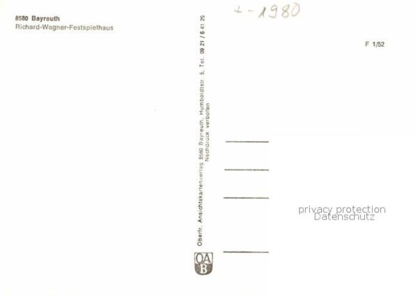 Bayreuth Richard-Wagner-Festspielhaus – Bild 2
