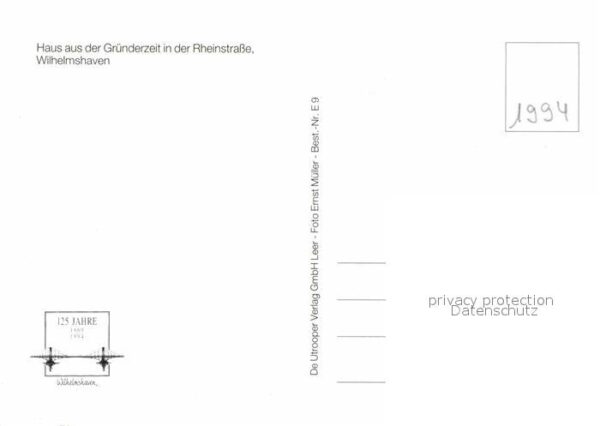 Wilhelmshaven Haus Rheinstrasse – Bild 2