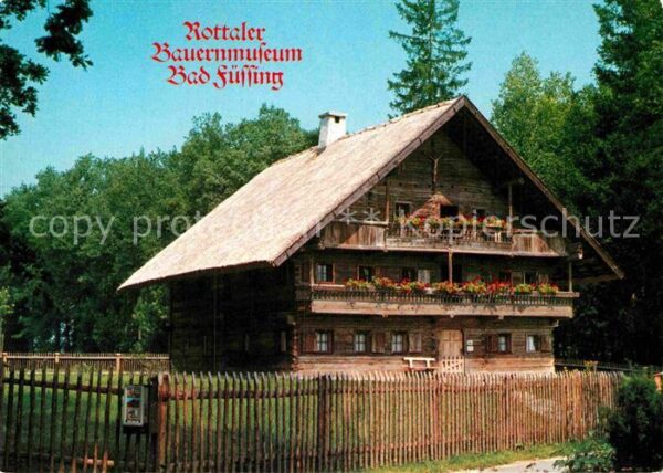 Bad Fuessing Rottaler Bauernmuseum Kräutergartl.