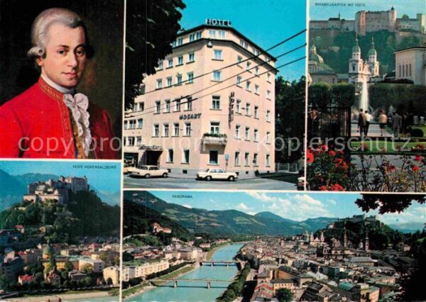 Salzburg Oesterreich Hotel Mozart Mirabellgarten Feste Hohen