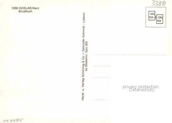 Goslar Brusttuch – Bild 2