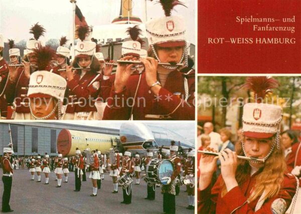 Hamburg Spielmanns Fanfarenzug Rot-Weiss Hambur