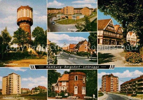 Hamburg Bergedorf Lohbrügge Aussichtsturm Kirch