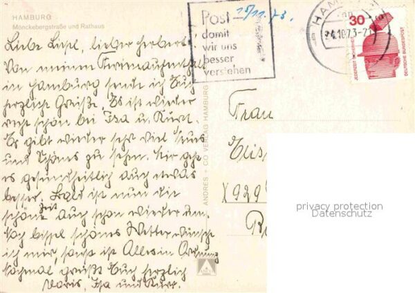 Hamburg Mönckbergstrasse Rathaus – Bild 2