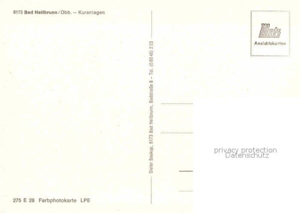 Bad Heilbrunn Kuranlagen – Bild 2