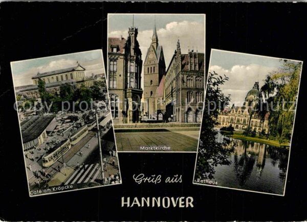 Hannover Kröpke Marktkirche Rathaus