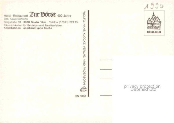 Goslar Hotel Zur Börse – Bild 2