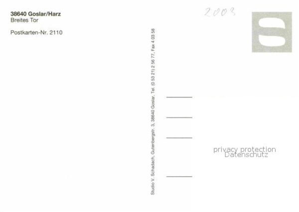 Goslar Breites Tor – Bild 2