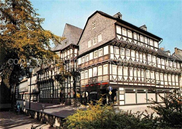 Goslar Alte Fachwerkhäuser Schuhhof