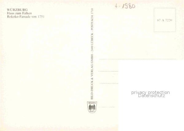 Wuerzburg Haus zum Falken – Bild 2