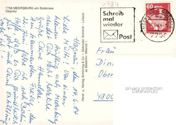 Meersburg Bodensee Obertor – Bild 2