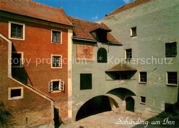 Schaerding Wassertor St. Florians-Fresco