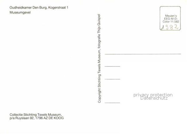 Den Burg Oudheidkamer Mueumgevel – Bild 2