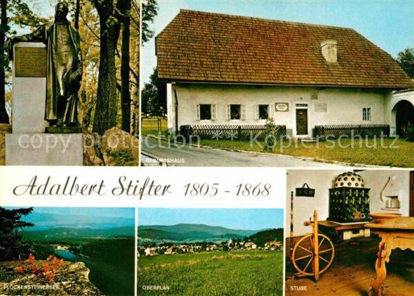 Horni Plana Adalbert Stifter Geburtshaus Stube