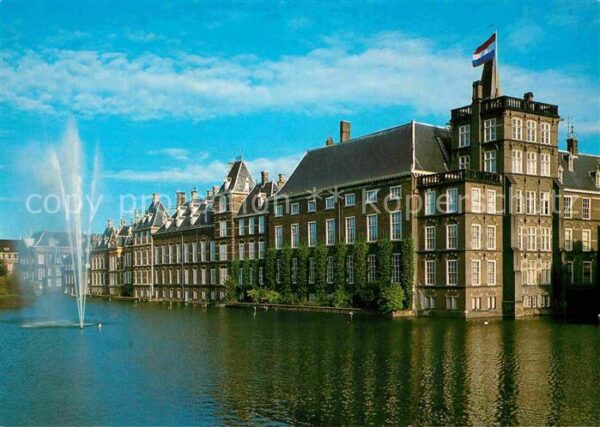 Den Haag Hofvijver Parlementsgebouwen