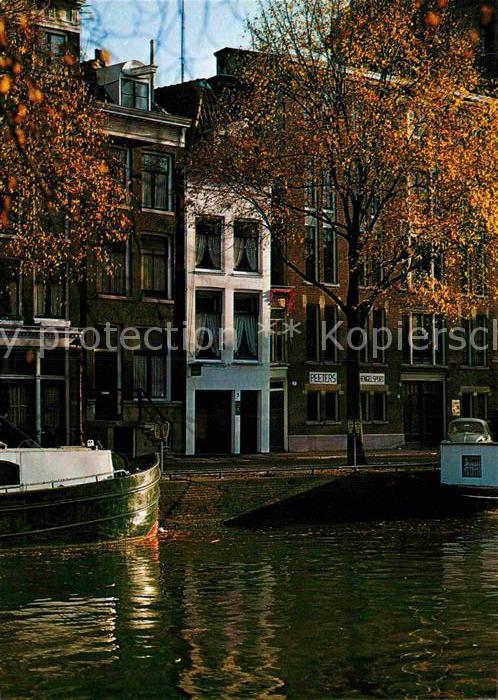 Amsterdam Niederlande Singel kleinste huisje