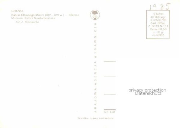 Gdansk Ratusz Glownego Miasta – Bild 2