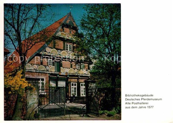 Verden Aller Bibliotheksgebäude Deutsches Pferdemuse
