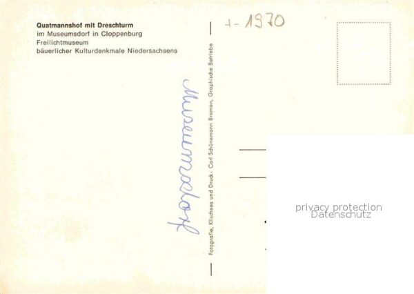 Cloppenburg Quatmannshof Dreschturm – Bild 2