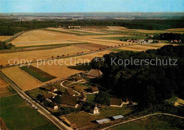 Ehestorf Harburg Freilichtmuseum Kiekeberg Fliegeraufnah